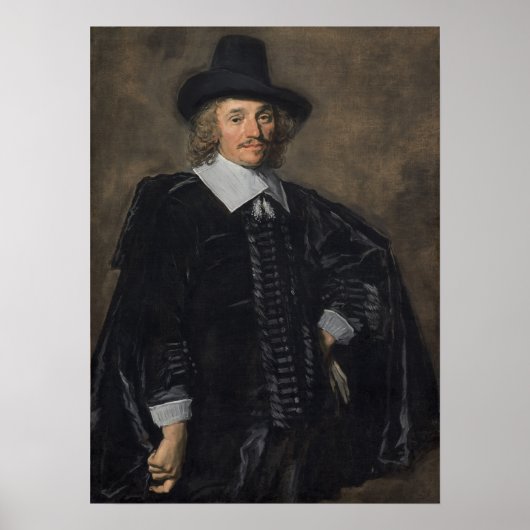 Hals - Portrait eines Mannes Poster (Vorne)