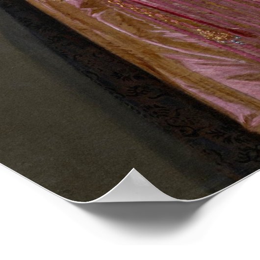 Hals - Portrait von Aletta Hanemans Mauritshuis Poster (Ecke)