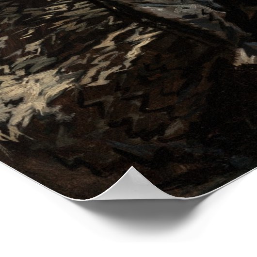 Hals - Portrait von Jasper Schade Poster (Ecke)