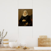 Hals - Portrait von Sara Andriesdr Hessix Poster (Küche)
