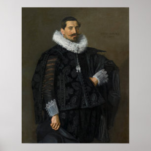 Hals - Porträt von Jacob Olycan Mauritshuis Poster