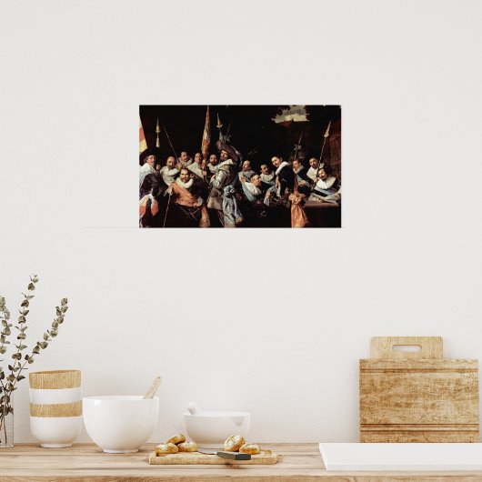 Hals - Saint Adrien Archers 1633 Poster (Küche)