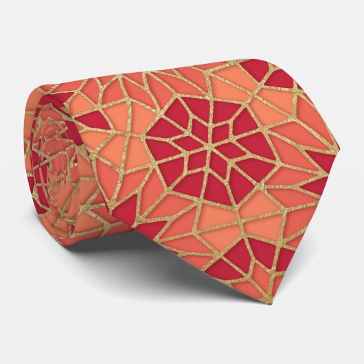 Hals- und Hals-Krawatte Krawatte (Gerollt)