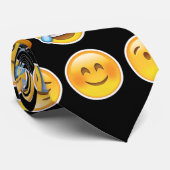 Halsband Emoji mens Krawatte (Gerollt)