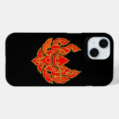 Halsband für Thai-Muster. Case-Mate iPhone Hülle (Rückseite (Horizontal))