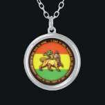 Halsband Lion of Judah Versilberte Kette<br><div class="desc">Halsband Lion of Judah</div>