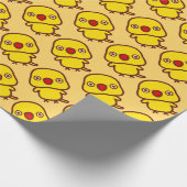 Halsbandsittich / Lutino Weibchen Geschenkpapier (Ecke)
