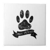 Halsbänke mit Ribbon Fliese (Vorderseite)