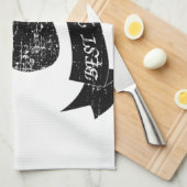 Halsbänke mit Ribbon Handtuch (Viertel Falte)