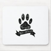 Halsbänke mit Ribbon Mousepad (Vorne)