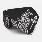 Halsbinde - Klassische Paisley-Eleganz Krawatte (Gerollt)