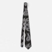 Halsbinde - Klassische Paisley-Eleganz Krawatte (Rückseite)