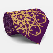 Halsbinde - Klassische Paisley-Eleganz Krawatte (Gerollt)