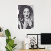 Halsey Poster (Heimbüro)