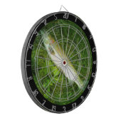 Halsforelle, Fliegenfisch-Dart-Karton Dartscheibe (Vorderseite Links)