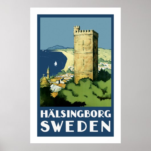 Halsingborg ~ Schweden Poster (Vorne)