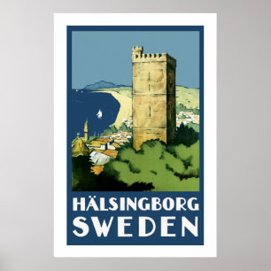 Halsingborg ~ Schweden Poster