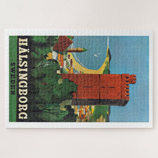 Hälsingborg Schweden Puzzle (Horizontal)