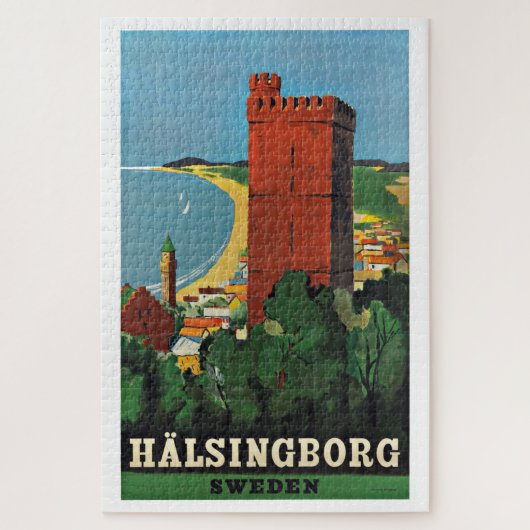 Hälsingborg Schweden Puzzle (Vertikal)