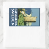 Halsingborg ~ Schweden Rechteckiger Aufkleber (Tasche)