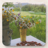 Hälsingland - Schweden Getränkeuntersetzer (Vorderseite)