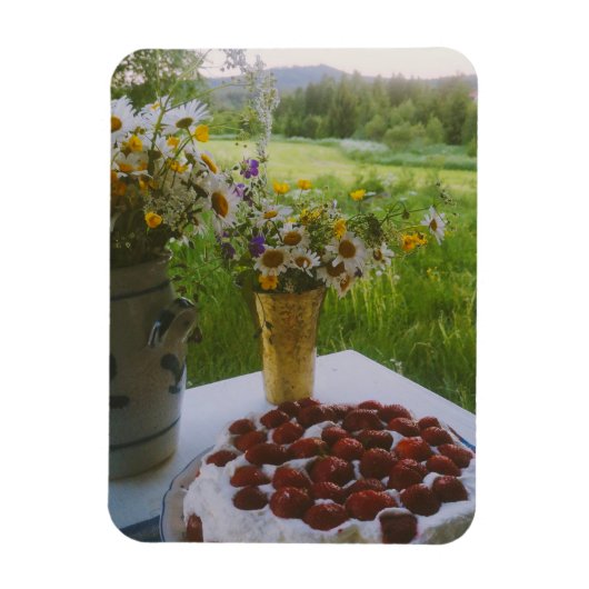 Hälsingland - Schweden Magnet (Vertikal)