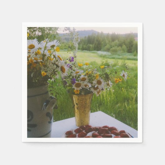 Hälsingland - Schweden Serviette (Vorderseite)