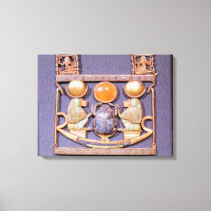 Halskette des aufgehende Sonne, vom Grab von Leinwanddruck