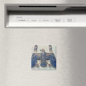 Halskette mit Geieranhänger Magnet (In Situ (Geschirrspüler))