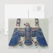 Halskette mit Geieranhänger Postkarte (Vorne/Hinten)