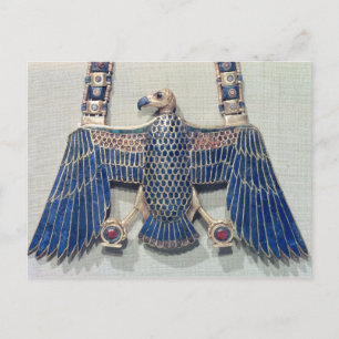 Halskette mit Geieranhänger Postkarte