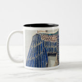 Halskette mit Geieranhänger Zweifarbige Tasse (Links)