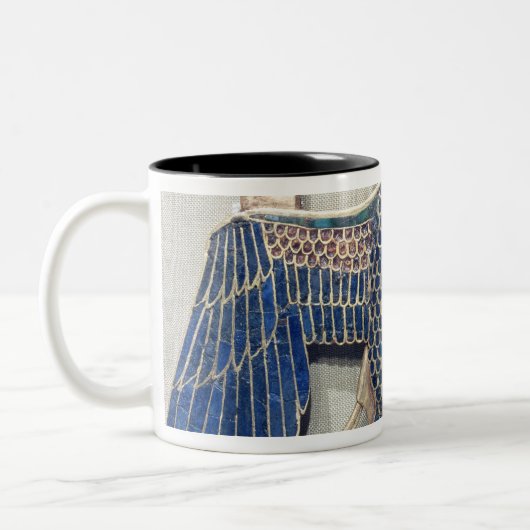 Halskette mit Geieranhänger Zweifarbige Tasse (Links)