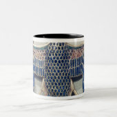 Halskette mit Geieranhänger Zweifarbige Tasse (Mittel)