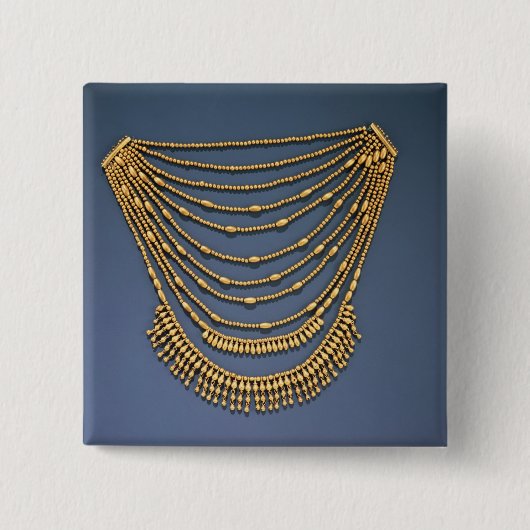 Halskette mit Glocken Button (Vorderseite)