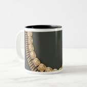 Halskette Zweifarbige Tasse (Vorderseite Links)