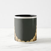Halskette Zweifarbige Tasse (Mittel)