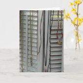 Halsketten Karte (Gelbe Blume)