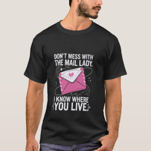 Halskrause Spaß Post Humor Sta T-Shirt