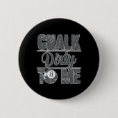 Halskraut für mich Billard 8 Button (Vorderseite)