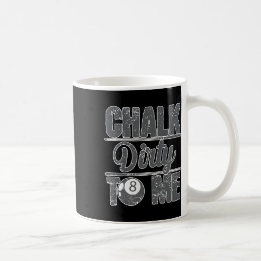Halskraut für mich Billard 8 Kaffeetasse (Rechts)