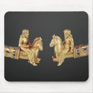 Halsring in Form von Scythian Reitern Mousepad