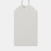 Halstead Road in Snow (von Eric Ravilious) Geschenkanhänger (Rückseite)