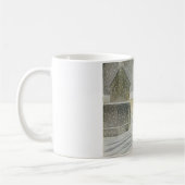 Halstead Road in Snow (von Eric Ravilious) Kaffeetasse (Links)