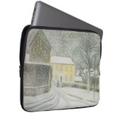 Halstead Road in Snow (von Eric Ravilious) Laptopschutzhülle (Vorne Rechts)