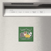 Halt ab! (Katzen) Magnet (In Situ (Geschirrspüler))