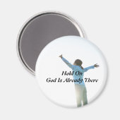 Halt auf Gott ist schon da Magnete Magnet (Vorderseite/Rückseite)