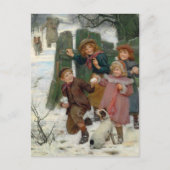 Halt auf, hier kommt er | Arthur John Elsley Postkarte (Vorderseite)