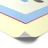 Halt das Ende! ~ Vintage Krankenschwester Poster (Ecke)