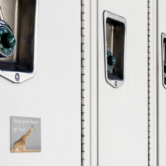 Halt deinen Kopf hoch Magnet (In Situ (Schrank))